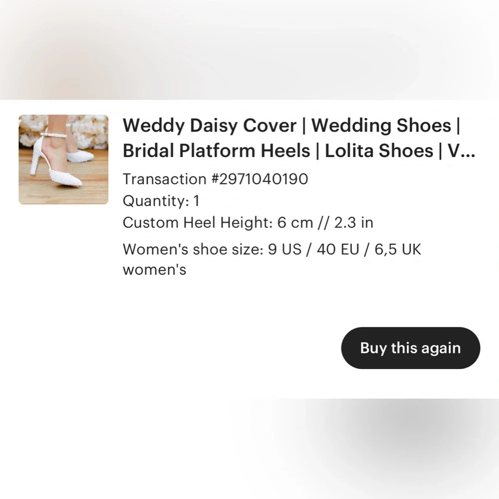 Pearl Wedding Heel - Picture 8 of 11